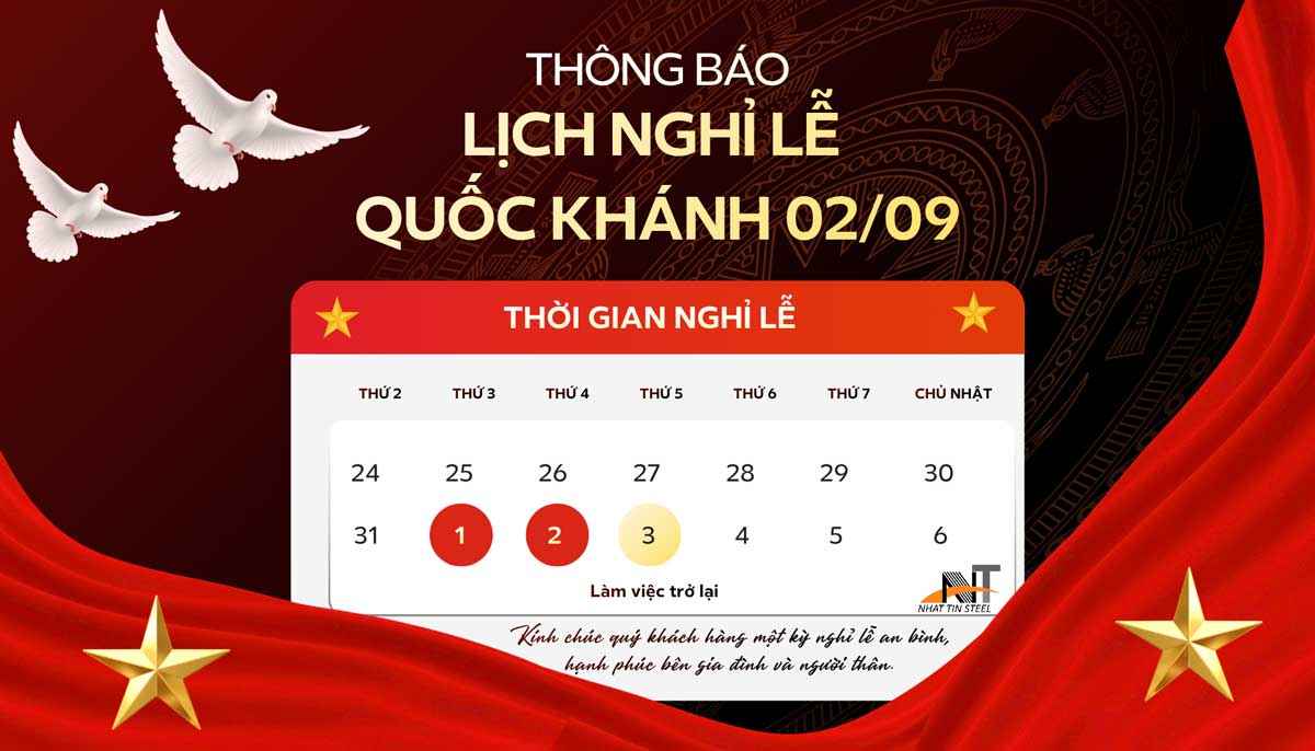 Lịch nghỉ lễ 02.09 bản web