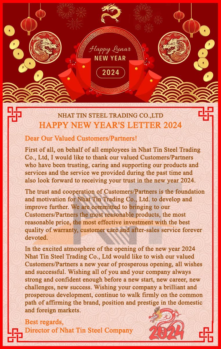 Thư ngõ năm mới 2024 TA