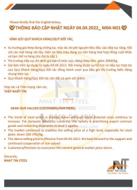 TH&Ocirc;NG B&Aacute;O CẬP NHẬT NG&Agrave;Y 04.04.2022_ M04-N01