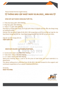 TH&Ocirc;NG B&Aacute;O CẬP NHẬT NG&Agrave;Y 02.06.2022_ M06-N01